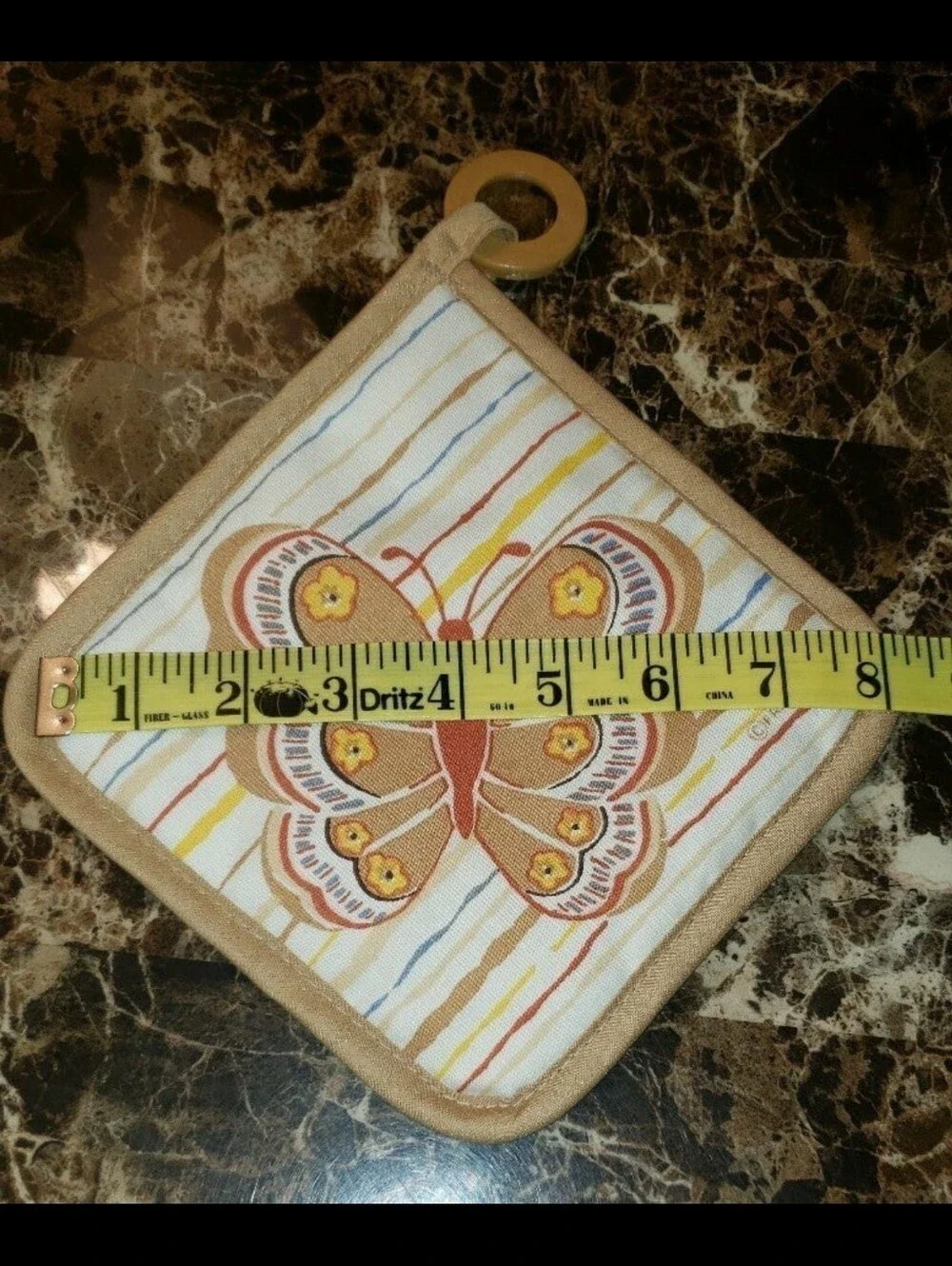 Two (2) Vintage Franco Butterfly Oven Mit/Pot Holders
